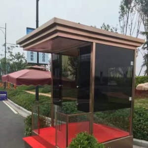 不锈钢岗亭